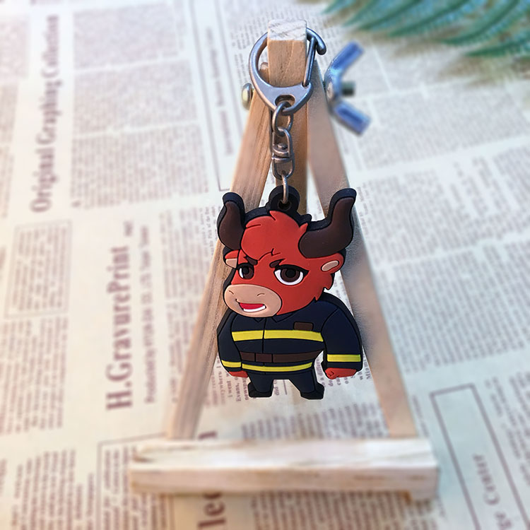 定制鑰匙扣為何要選軟膠材質(zhì)