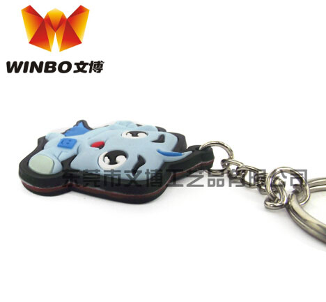 高品質硅膠汽車裝飾鑰匙扣