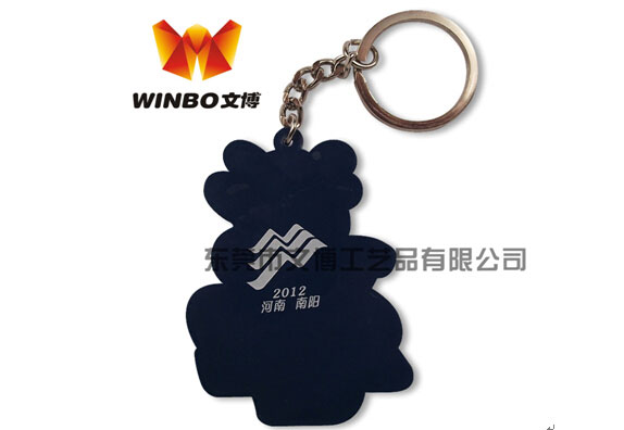 定制軟膠廣告禮品鑰匙扣