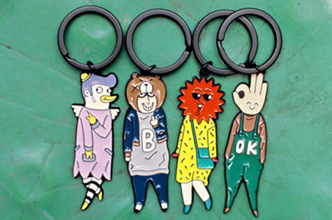 鑰匙扣廠家，金屬鑰匙掛扣