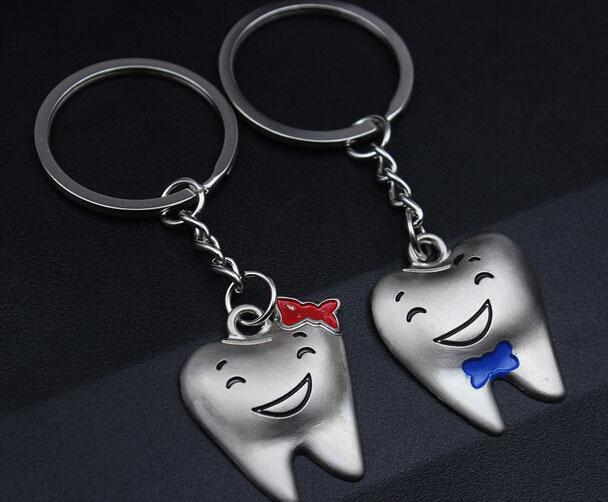 PVC軟膠鑰匙扣情侶鑰匙扣