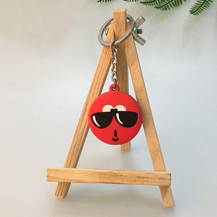 PVC表情鑰匙套